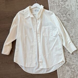 ANINE Bing Mika Shirt in white